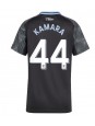 Aston Villa Boubacar Kamara #44 Replika Borta Kläder Dam 2025-26 Kortärmad